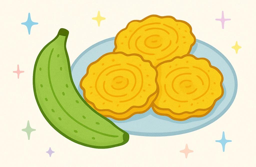 Receta de Patacones de Plátano Verde